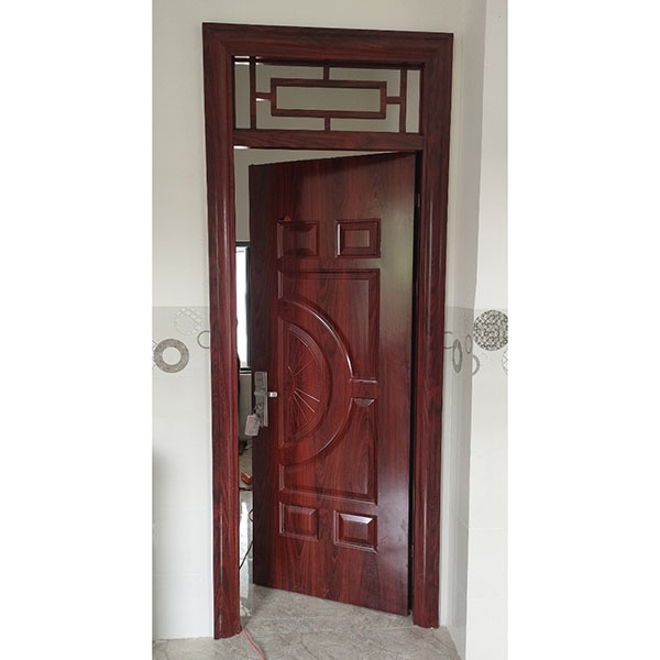 Cửa đi 1 cánh bằng thép vân gỗ nhập khẩu Đắk Lắk