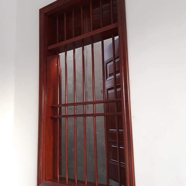 Cửa sổ 2 cánh bằng thép vân gỗ cao cấp Đắk Nông